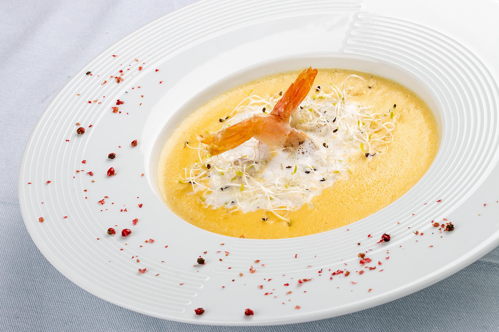 Piatto finito: risotto cremoso con zafferano
